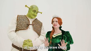 Peek these behind-the-scenes with Shrek, Fiona and Donkey! 🏰 Shrek the Musical 22 - 27 Jan 2024 🎟️ https://atgtix.co/3G8VkD7 | Edinburgh Playhouse