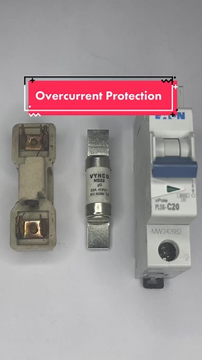 A quick guide to Overcurrent Protection. #TikTokPartner #LearnOnTikTok #electrician #electricalhowto #electricalwiring