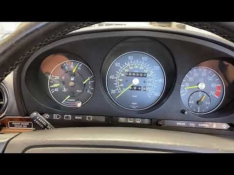 1987 Mercedes 560sl climate control video