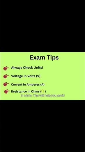 Ohm's Law: V-I Graph, Exam Units & Solved Numerical (V=IR Example)