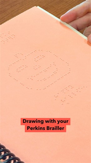 Did you know that the #PerkinsBrailler can create #TactilePictures that can be enjoyed by all people, #Blind, #LowVision, or sighted? Perkins Library director Kim Charlson wrote the book on it… literally! This jack-o-lantern example is the perfect way to get into the #Halloween spirit while also teaching students the fundamentals of the #Brailler! 🎃 | Perkins School for the Blind