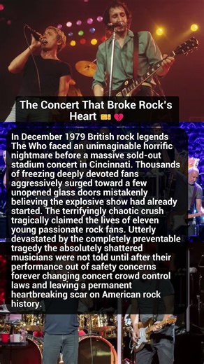 The Concert That Broke Rock’s Heart 🎫💔