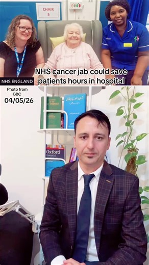 NHS Cancer Jab Saves Hospital Time