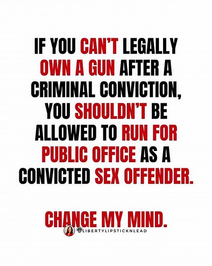 📣 SHARE this. LIKE it. COMMENT. Because the algorithm only works when YOU tell it what to do — and this one deserves every ounce of outrage. If you can’t legally own a gun after a criminal conviction… why on earth should a convicted sex offender be allowed to run for public office? Yes, I’m talking about Michael English — the convicted child molester who somehow thinks he should be the next mayor of Providence, Rhode Island. Make it make sense. Protect our kids. Protect our communities. America