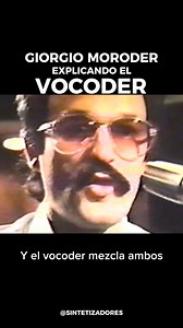 17K views · 564 reactions | Una demostración del vocoder a cargo del grandísimo Giorgio Moroder, mientras grababa su disco E=MC2 junto a Harold Faltenmeyer en 1979.El vocoder usado era el Moog (Inspirado en el vocoder Bode)#vocoder #giorgiomoroder #synth #synths #synthesizer #synthesizers #sintetizador #sintetizadores | Sintetizadores - Andrés Silva | Facebook