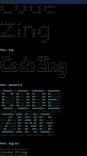 Make EPIC ASCII Text in Python! (pyfiglet + termcolor)