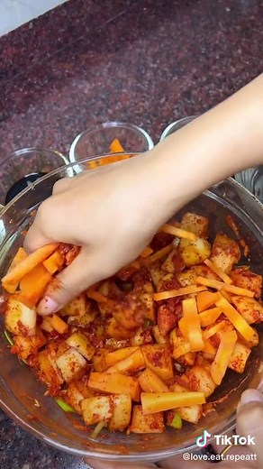 Easy Radish Kimchi Recipe | Homemade Kimchi Nepali Style