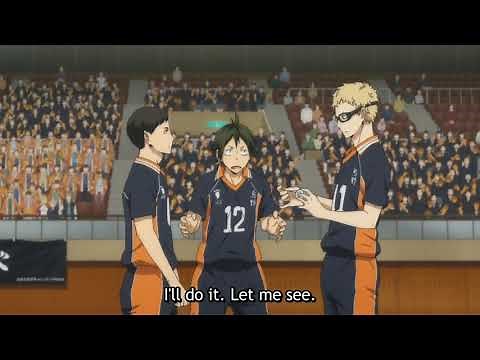 【ハイキュー 3期2話】ツッキー突き指大丈夫？ Haikyuu 3season 2