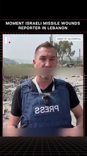 #FirstpostNews: RT Journalist Injured as Missile Lands Nearby in Lebanon | N18G