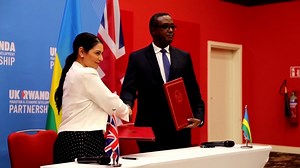 2.7K views · 65 reactions | The first flight carrying asylum seekers from the UK to Rwanda was halted at the last minute by the European Court of Human Rights. Now, the UK government is seeking to pass a new law that would give them the power to ignore rulings of that court. Here's what you need to know about the UK's controversial deal with Rwanda. | InfoMigrants | Facebook