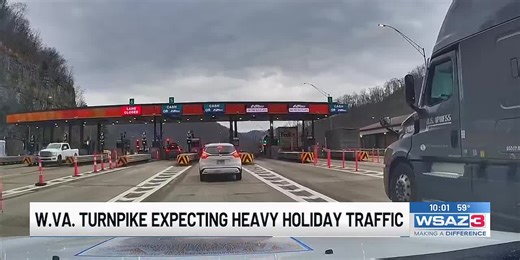 W. Va. Turnpike expects over a million transactions at toll booths