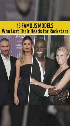 15 Famous Models Who Lost Their Heads for Rockstars | You're Gorgeous