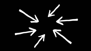 Animated Arrow Direction Sign On Black: vídeo stock (100% livre de direitos) 3510752801 | Shutterstock