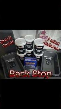 Quick Easy Super Quiet Air Rifle Back Stop - Part 3