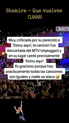 Shakira: Que Vuelvas - Una Canción Icónica de 1998