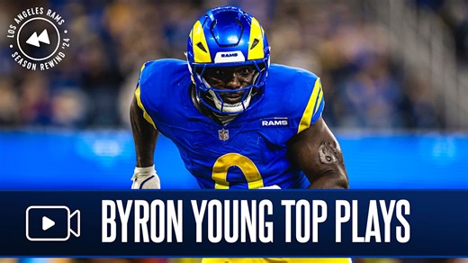 HIGHLIGHTS: Byron Young's top plays from 2024 season