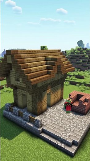 Minecraft | How to build a blacksmith house | Tutorial #minecraft #tutorial #timelapse #building