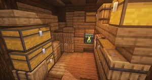 5x5 Storage Room Design   Tutorial Minecraft Map