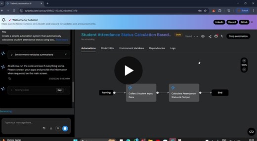 #turbohaq26 #genai #automation #turboticai #hackathon #studentinnovation #aiprojects #learningjourney #qibrtechnologies | Iniya Rajan