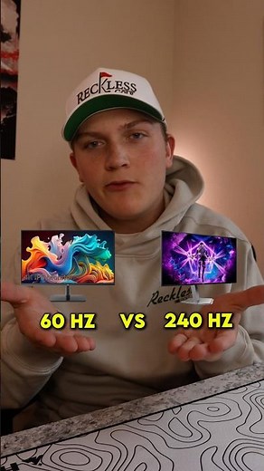60hz vs 240 hz Monitors