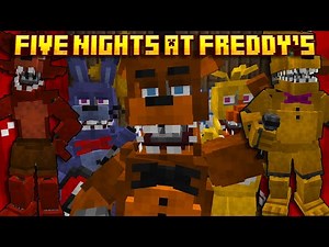 THIS NEW FREDBEARS MINECRAFT FNAF ADDON IS ABSOLUTE PEAK! (FNAF Custom Shift Mod Showcase)