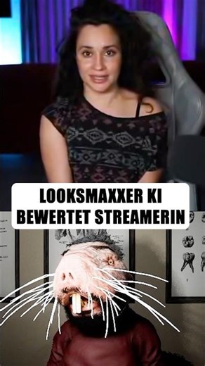 Looksmaxxer KI Nacktmull bewertet @smallcurlyfry #looksmaxxing #ki #twitch #bewertung #fyp