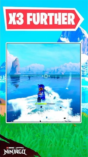 Run On Ice Three Times Further with This Simple Trick! #legofortnite