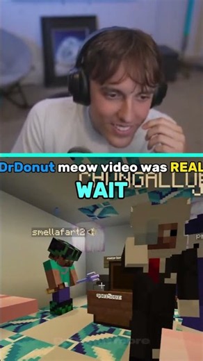 DrDonut meow video WAS REAL? #donutsmp #donutsmplive