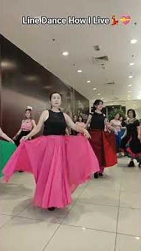 Line Dance How I live #linedance # healthy lifestyle