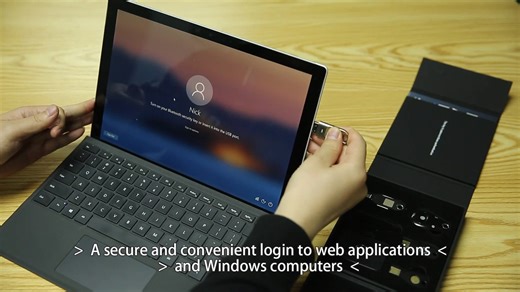 BioPass FIDO U2F FIDO2  Plus Fingerprint PIV USB-C Security Key - K26