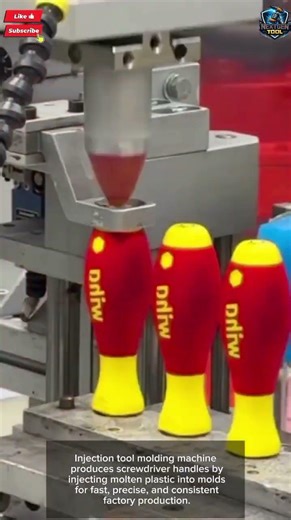 Injection Tool Molding Machine for Screwdriver Handle Production#tool