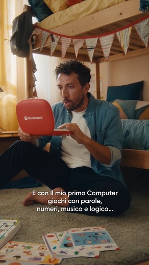 Con Clementoni non si smette mai di divertirsi! 👉 Per i più curiosi è disponibile Sapientino Parlante: un kit completo per apprendere e imparare nuovi concetti e informazioni! 👉Gli amanti della musica, logica, calcolo ameranno Il Mio Primo Computer: un laptop da portare con sé, per imparare ovunque e in qualsiasi momento! #Clementoni #SapientinoParlante #IlMioPrimoComputer | Clementoni