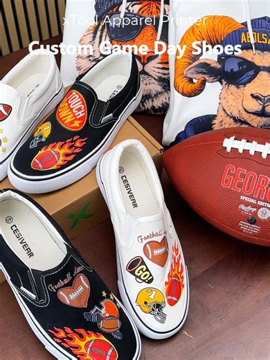 Custom Game Day Gear with xTool Apparel Printer