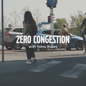 We need to travel together to make the most efficient use of our streets. Attractive public transport helps cities reduce the number of cars and aim for zero congestion. | Volvo Buses