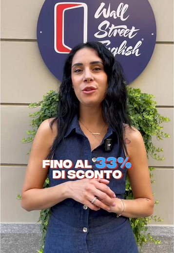 Prova GRATIS il nostro metodo e ricevi fino al 33% di sconto sul tuo prossimo corso🎁 Fino al 2 agosto ti regaliamo la possibilità di: ✅ Provare le lezioni in aula per una settimana ✅ Parlare con insegnanti madrelingua e Native Speaker ✅ Scoprire il percorso su misura per te ✅ Terminata la prova, sei libero di scegliere se iscriverti o no! 🎁 Se decidi di iscriverti per almeno 12 mesi ricevi fino al 33% di sconto! È un’opportunità unica per migliorare gratis il tuo inglese e provare il metodo Wa