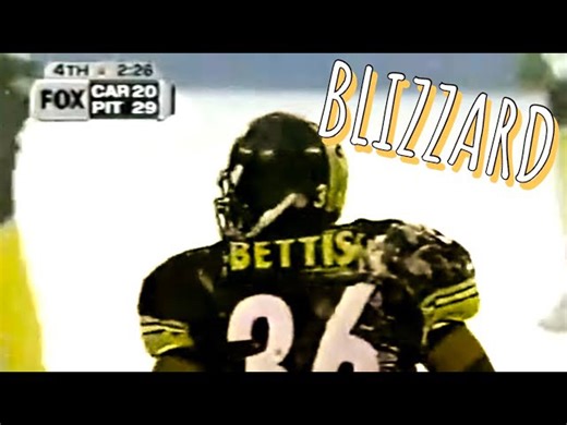 24K views · 417 reactions | The Game That Ended in a BLIZZARD! ❄️ Pittsburgh Steelers (1999) | Itz Yinzburgh | Facebook