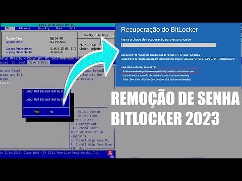 Como Remover a Senha BITLOCKER do HD e Qualquer Aparelho PC Notebook 2024