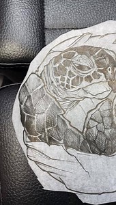 Super fun custom designed baby sea turtle tattoo by Eddie Rivera get ahold of for your next tattoo and follow him on Instagram @unknownknowitall | Stigma Ink Tattoo inc.