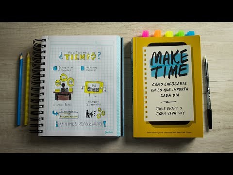 MAKE TIME de Jake Knapp & John Zeratsky (Resumen del Libro, Cómo Organizar Tiempo y Ser Productivo)