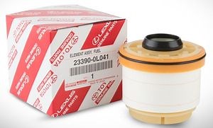 [Hot Item] Diesel Fuel Filter for Toyota Hilux 2005~2015 Kun16 Kun26 N70 1kd 2kd-Ftv Hiace Kdh 2kd. 5le 23390-0L041.23390-0L010