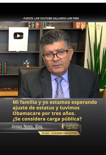 ¿Es carga pública? Ajuste de estatus y Obamacare