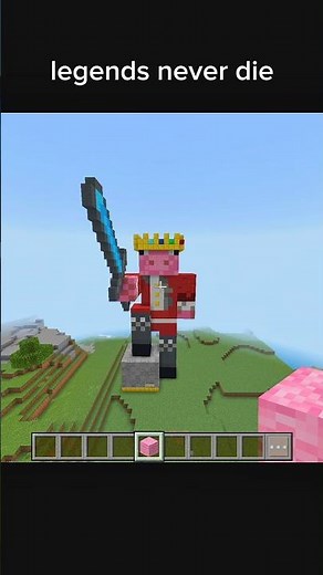 Legands never die #minecraft #gaming