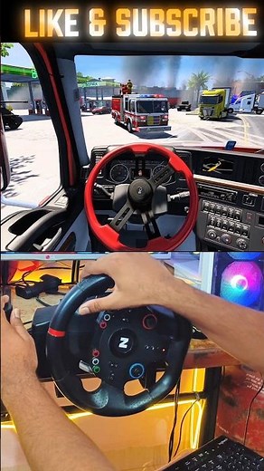 ⚠️ Extreme Traffic Jam ahead 😲 American truck simulator Gameplay #shorts #truckdriving