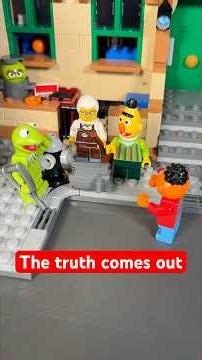 The truth comes out #lego #toys #sesamestreet #bertandernie #parody