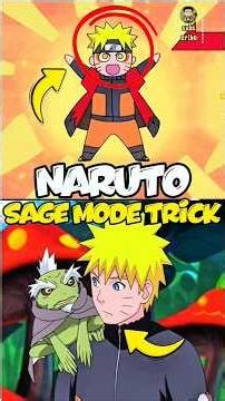 How Naruto Solve Sage Mode Problem 🤯||#naruto #anime #sagemode