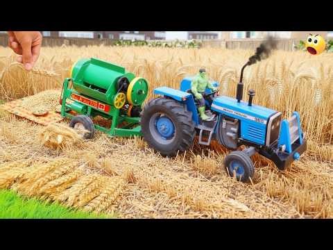 DIY Mini Tractor Builds Hand Pump Construction | Using Bricks | Village Water Supply | topminigear