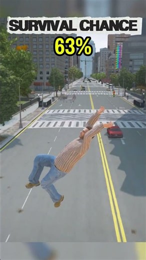 Niko Goes Flying and Hits a Motorcyclist 💀 #gtaiv