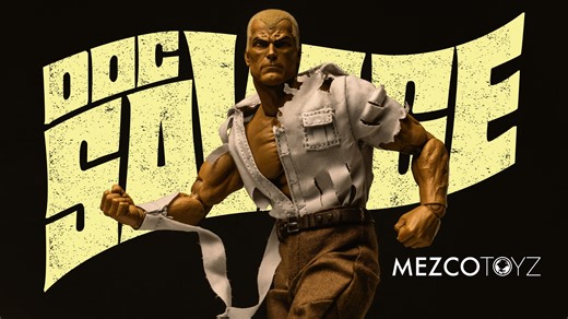 拥有古铜之躯的全能“超人”？！！MEZCO 萨维奇博士 Doc Savage 野蛮博士 6寸布衣可动人偶分享