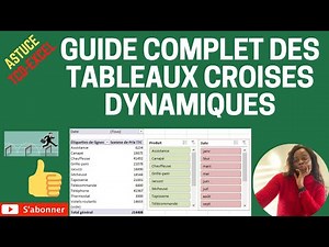 Tableaux Croisés Dynamiques : Astuces et Techniques Essentielles