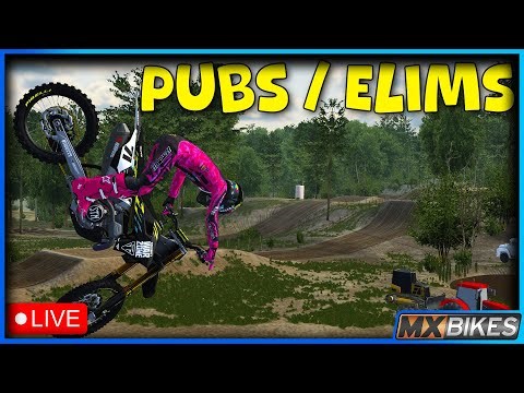 🔴LIVE🔴 Public Lobby Races & Elimination Races - MX Bikes